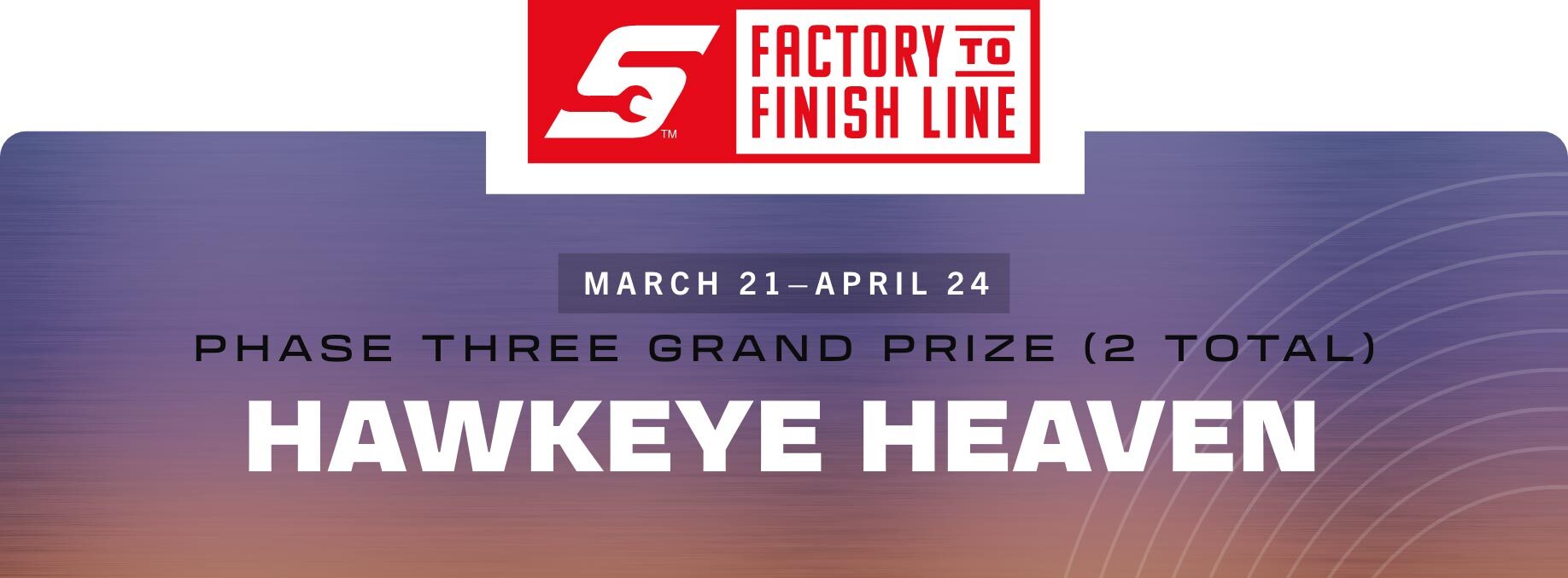 Snap-on Factory To Finish Line
